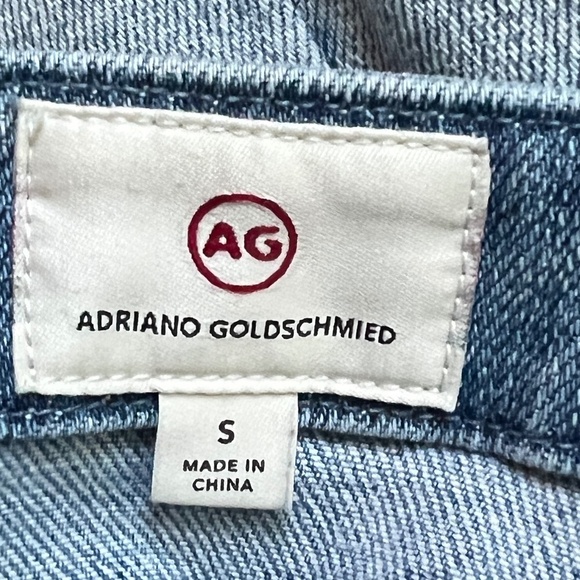 AG Adriano Goldschmied Giselle Denim Spaghetti Strap Jumpsuit Size Small EUC - Picture 8 of 11